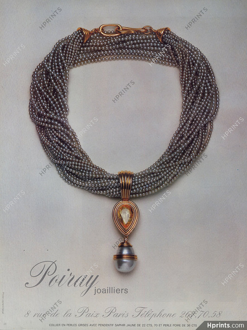 Poiray 1982 Black pearl