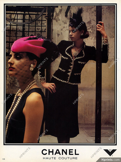 Chanel 1983 Fashion Photography — Advertisement