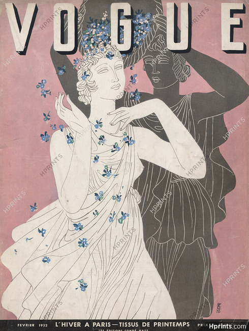 Eduardo Garcia Benito 1932 Vogue cover