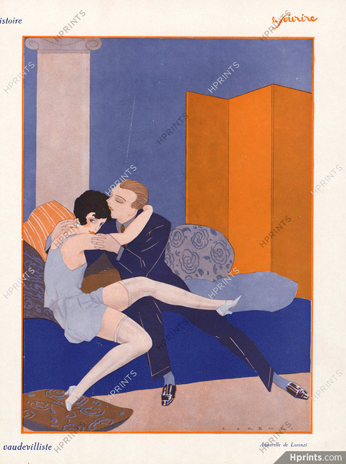 Fabius Lorenzi 1928 Stockings