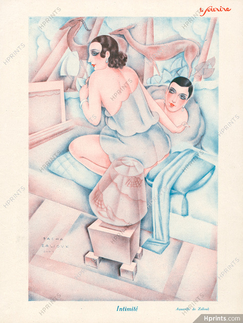 Sacha Zaliouk 1928 Intimité