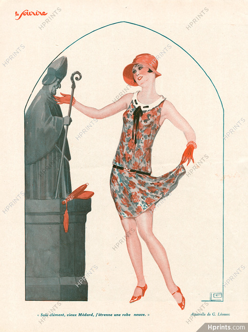 Georges Léonnec 1928 New Summer Dress