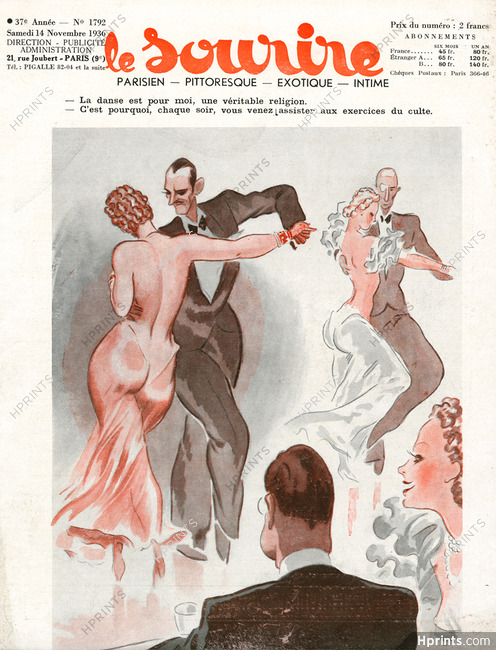 Armand Vallée 1936 Partner Dance, Tango
