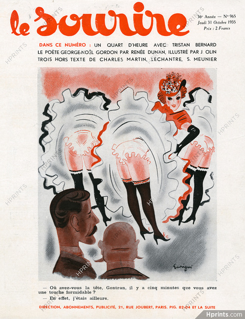 Enrigui 1935 French Cabaret