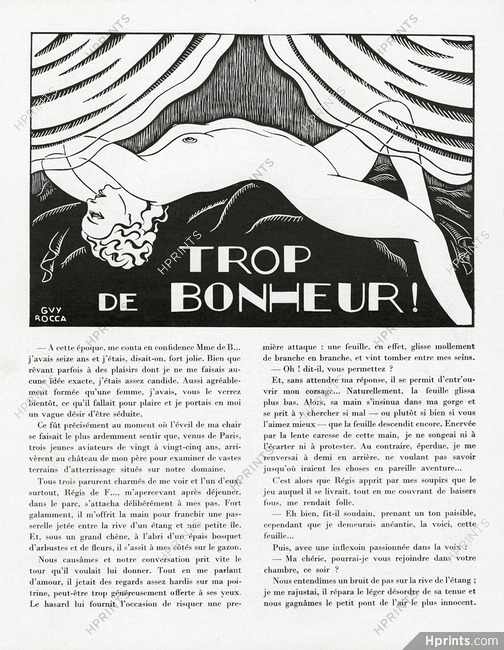 Trop de Bonheur !, 1936 - Guy Rocca