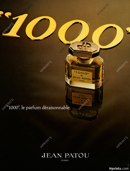 Jean Patou (Perfumes) 1980 "1000"