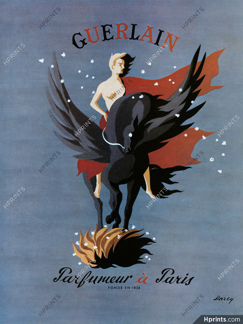 Guerlain (Perfumes) 1949 Flying Horse, Darcy