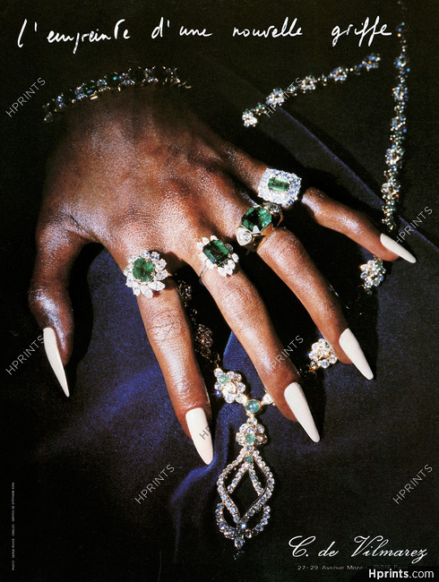 C. de Vilmarez (High Jewelry) 1979 Nouvelle griffe, Photo Serge Rivier