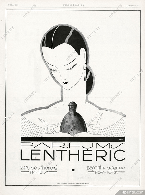 Lenthéric 1926 Art Deco, Andrey (version A)