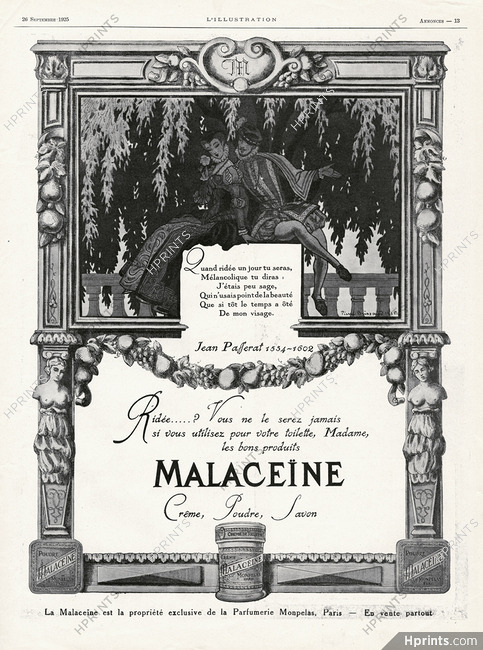 Malaceïne 1925 Pierre Brissaud