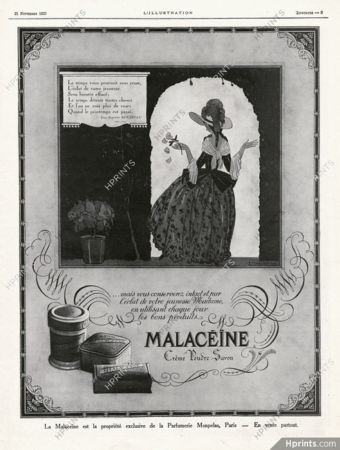 Malaceïne 1925 Sylvain Sauvage