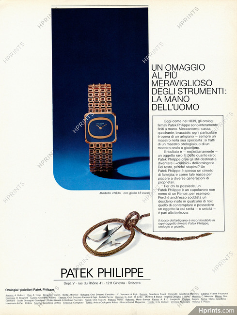 Patek Philippe 1974 Italien