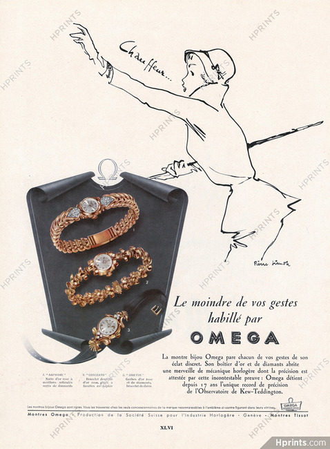 Omega (Watches) 1951 Pierre Simon