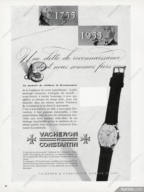 Vacheron et Constantin (Watches) 1955 Bi-Centenaire