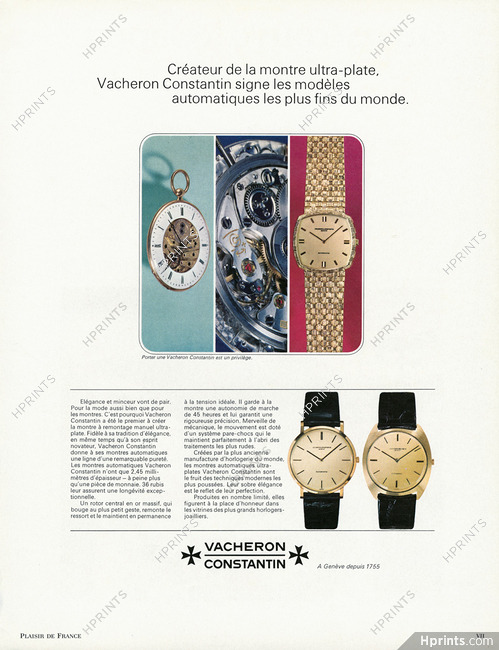 Vacheron et Constantin (Watches) 1969
