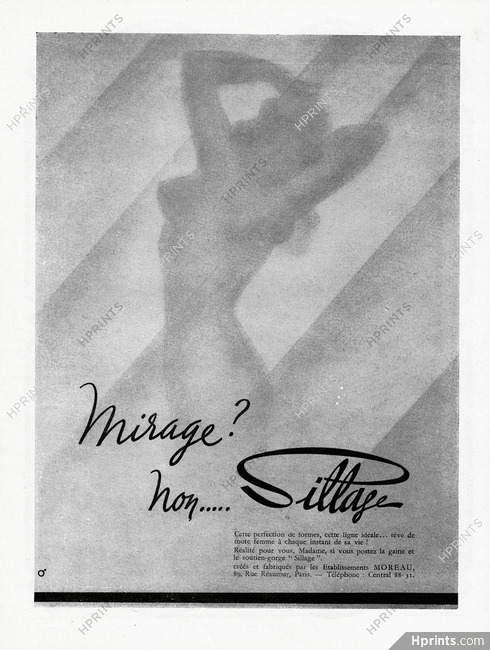 Sillage (Girdles) 1948 Ets Moreau