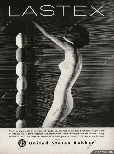 United States Rubber Company (Lingerie) 1958 Girdle, Lastex