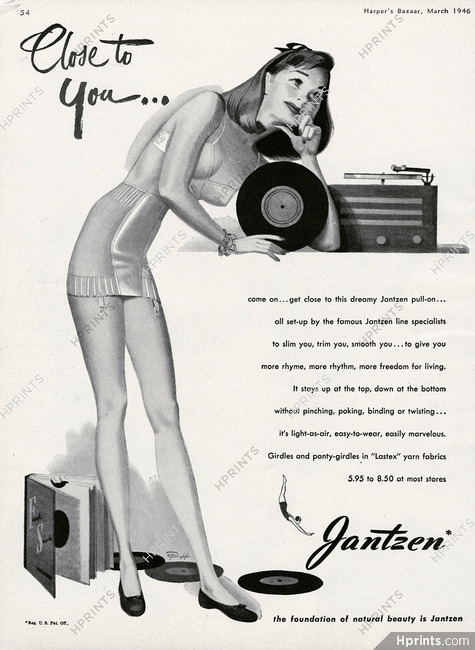 Jantzen (Lingerie) 1946 Girdle