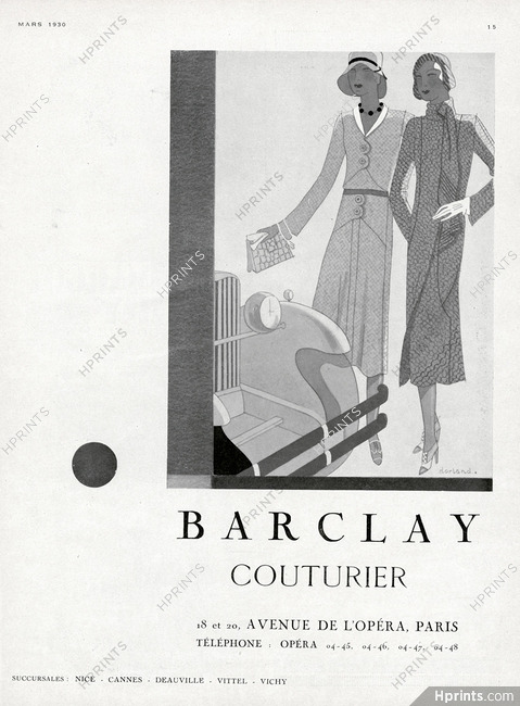 Barclay (Couture) 1930
