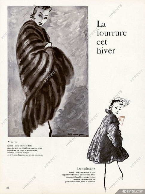 Maurice Kotler, Renel 1949 Furs, Pierre Mourgue