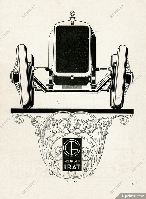 Georges Irat (Cars) 1923
