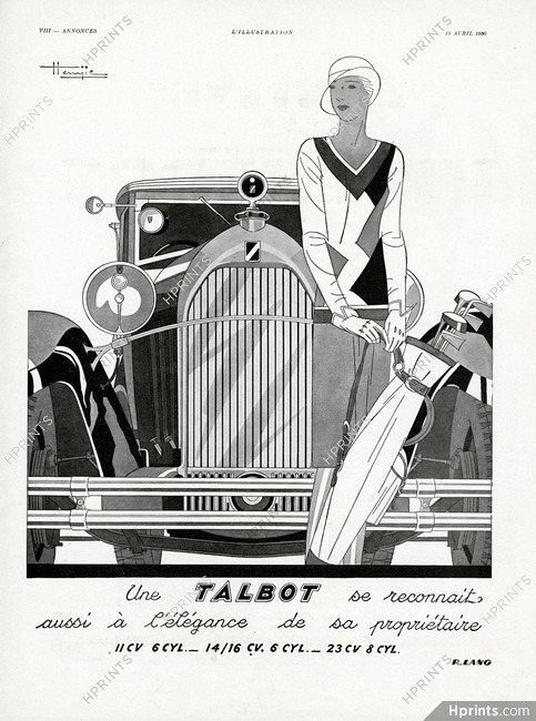 Talbot 1930 Hemjic, Golfer