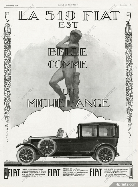 Fiat 1924 Michelangelo, Michel-Ange