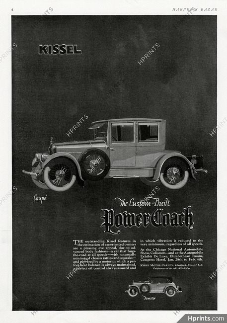 Kissel 1922 Power Coach