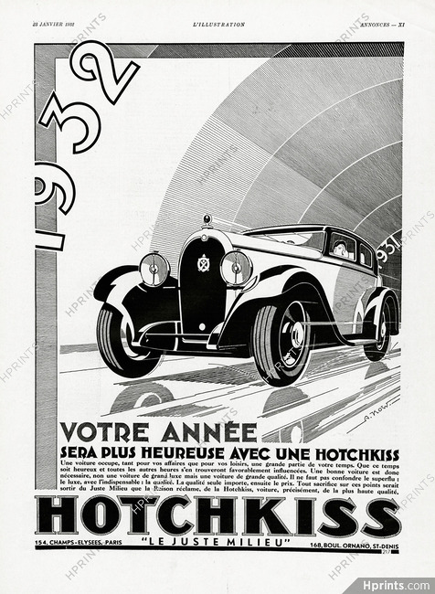 Hotchkiss 1932 Kow