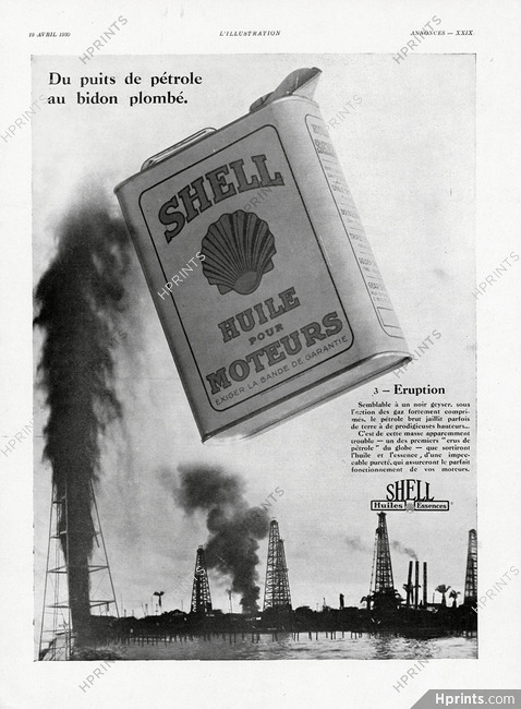Shell (Motor Oil) 1930