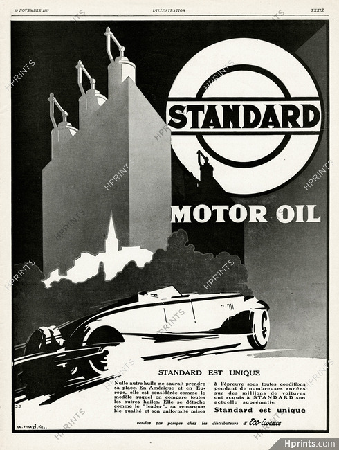 Standard (Motor Oil) 1927