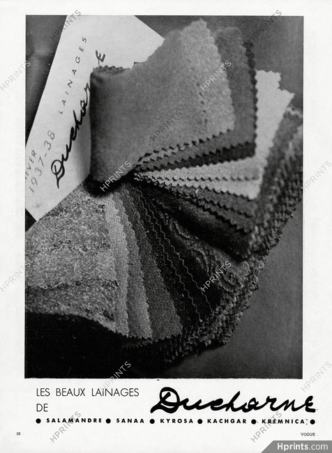 Ducharne (Fabric) 1937