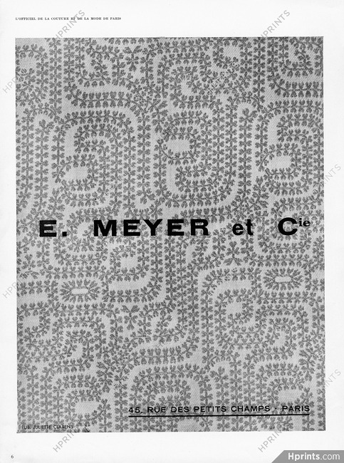 E. Meyer & Cie 1951