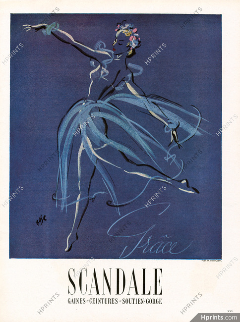 Scandale 1947 Dancer, Fernando Bosc