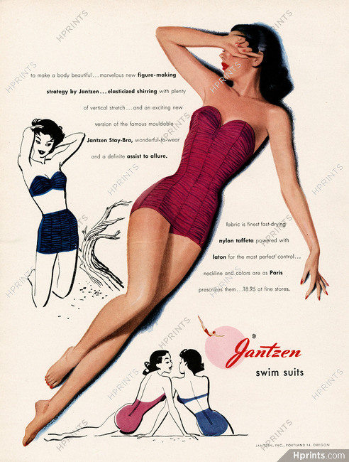 Jantzen (Swimwear) 1951 Swim suits