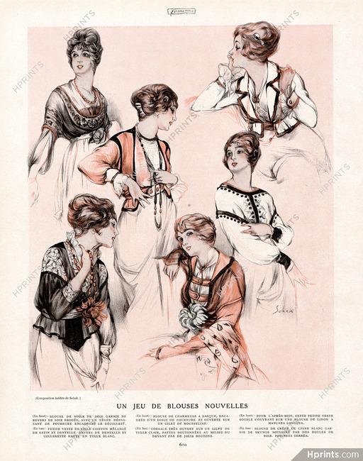 Sohek 1913 Blouses Nouvelles