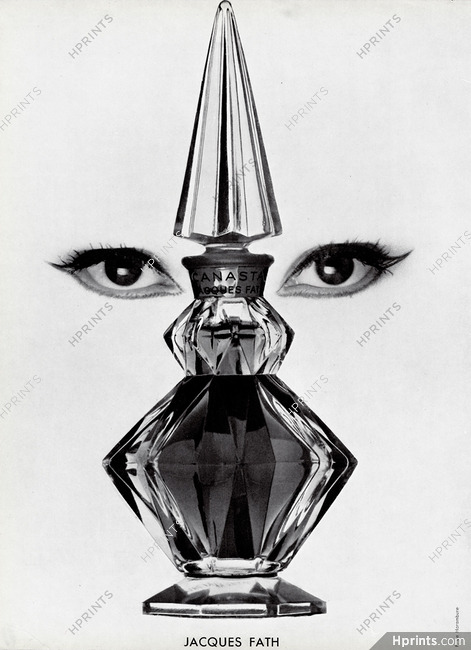 Jacques Fath (Perfumes) 1952 Canasta