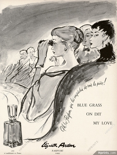 Elizabeth Arden (Perfumes) 1955 On Dit, Irwin Crosthwait