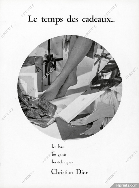 Christian Dior 1960 Bas, Gants, Echarpes