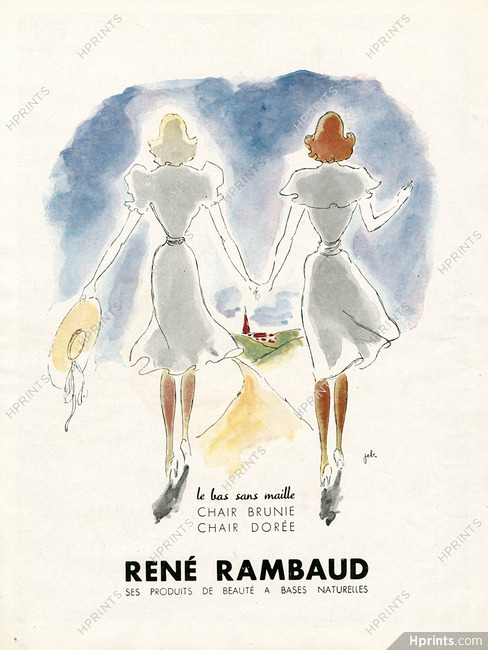 René Rambaud 1946 Le Bas Sans Maille, Jeb