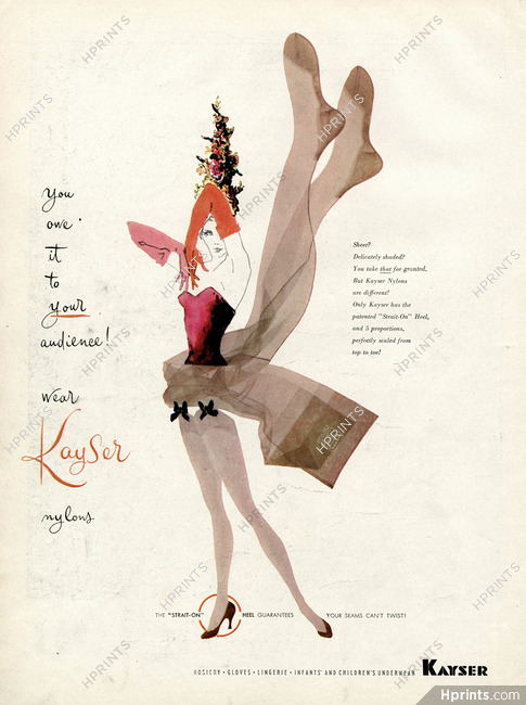 Kayser (Stockings) 1952 Saul Bolasni