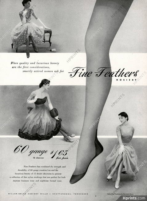 Miller-Smith (Hosiery) 1951 Fine Feathers, Stockings