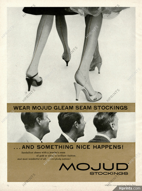 Mojud (Hosiery) 1956 Seam Stockings