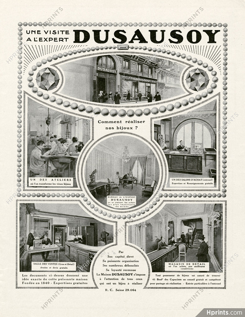 Dusausoy 1924 Store
