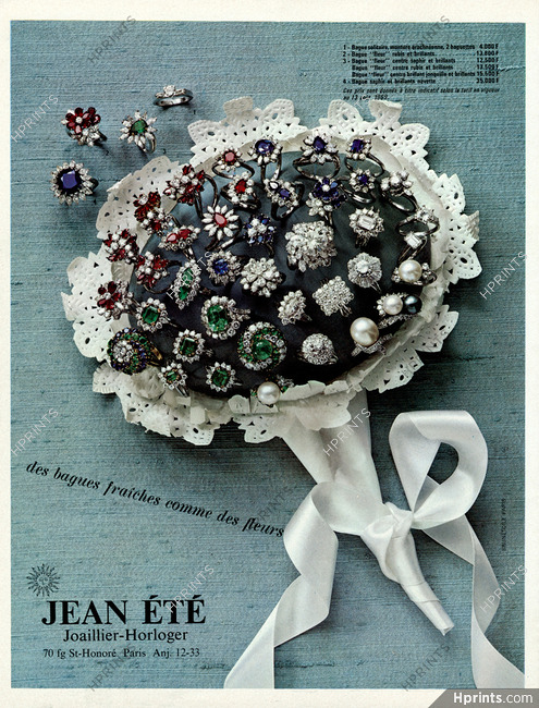 Jean Été (Jewels) 1970 Rings