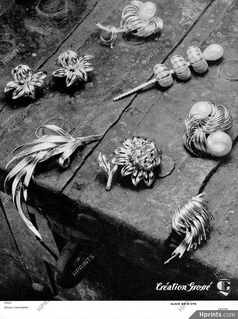 Création Grossé (Jewels) 1961 Photo Pottier