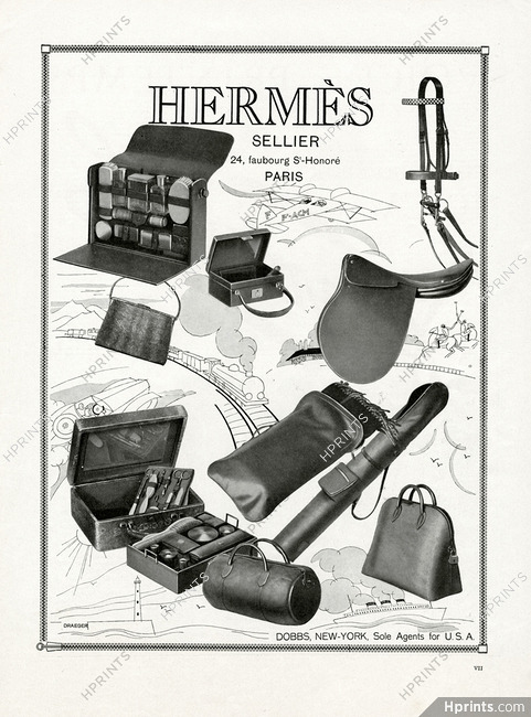 Hermès (Luggage) 1925 Saddle, Toiletries Bag, Handbag