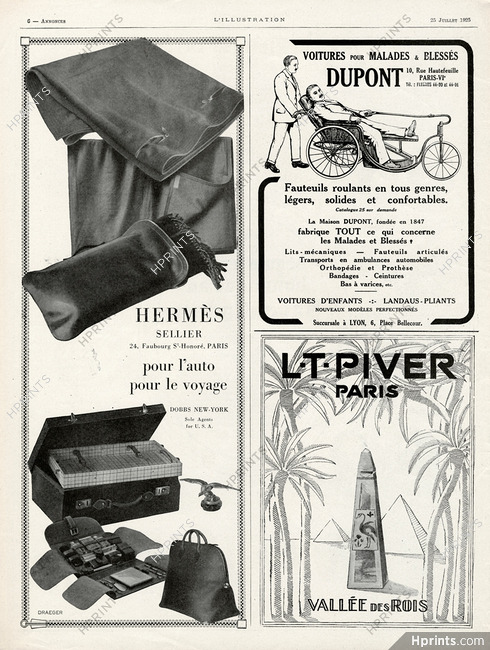 Hermès Sellier 1925 Luggage