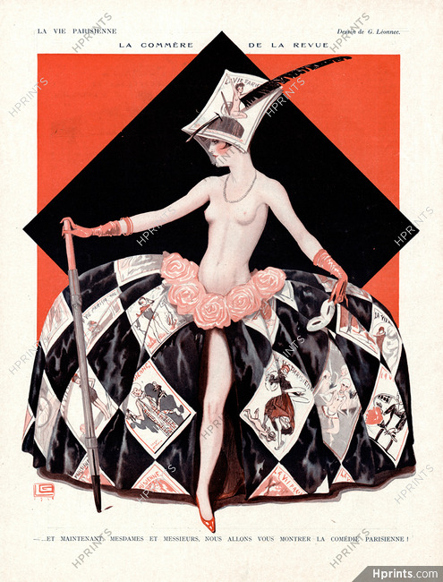 Léonnec 1926 La Commère de la Revue, Comédie parisienne, Music-hall