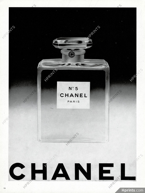 Chanel (Perfumes) 1954 Numéro 5 (bottle version C)